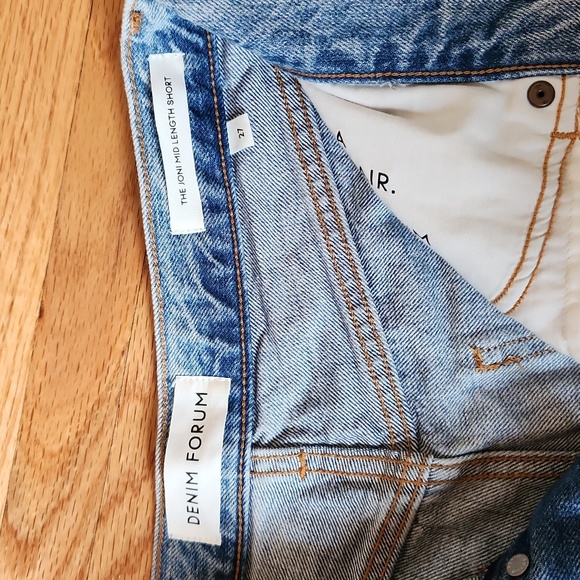 Denim forum Joni mid length shorts Size 27 - Picture 4 of 7